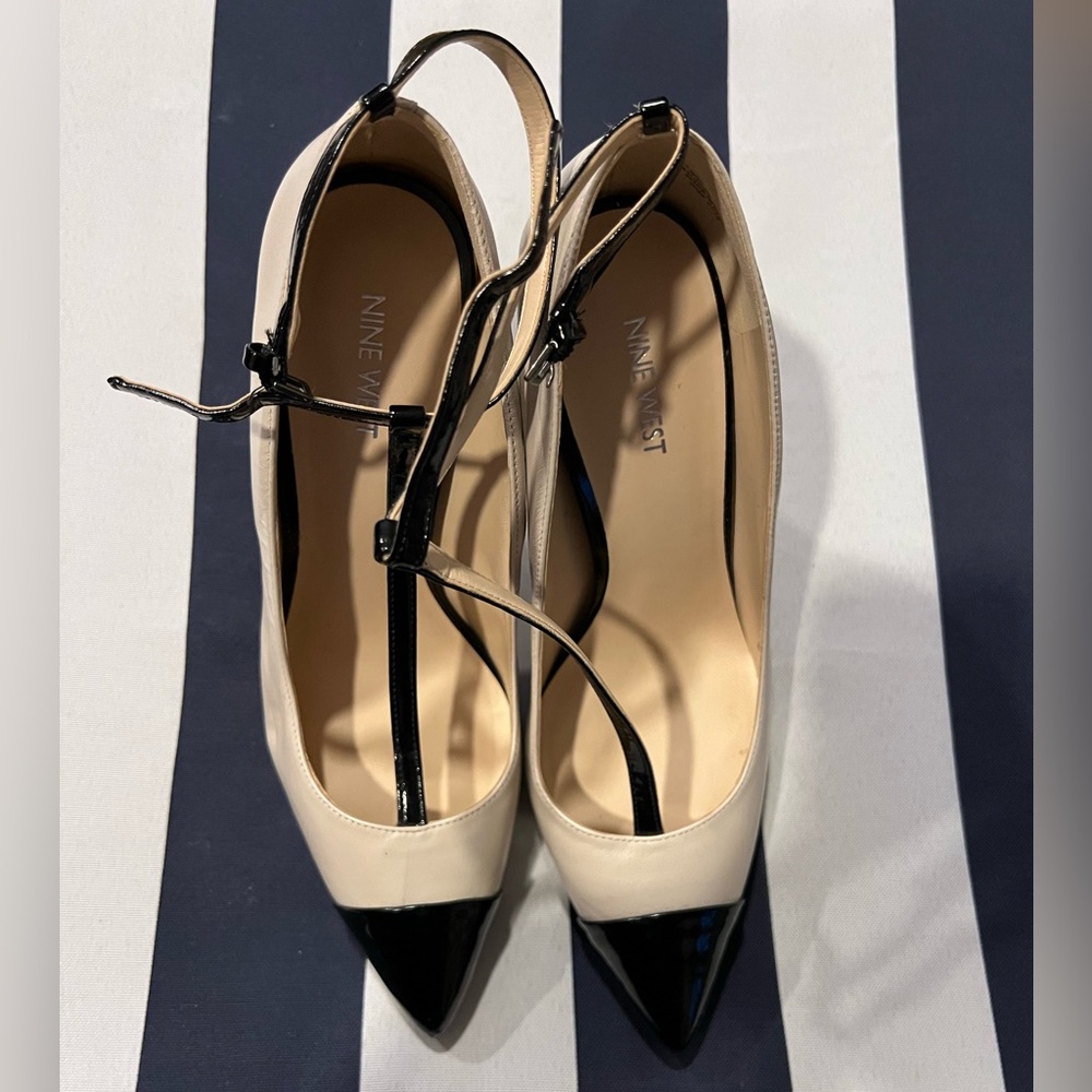Nine West t strap heel size 10.5
